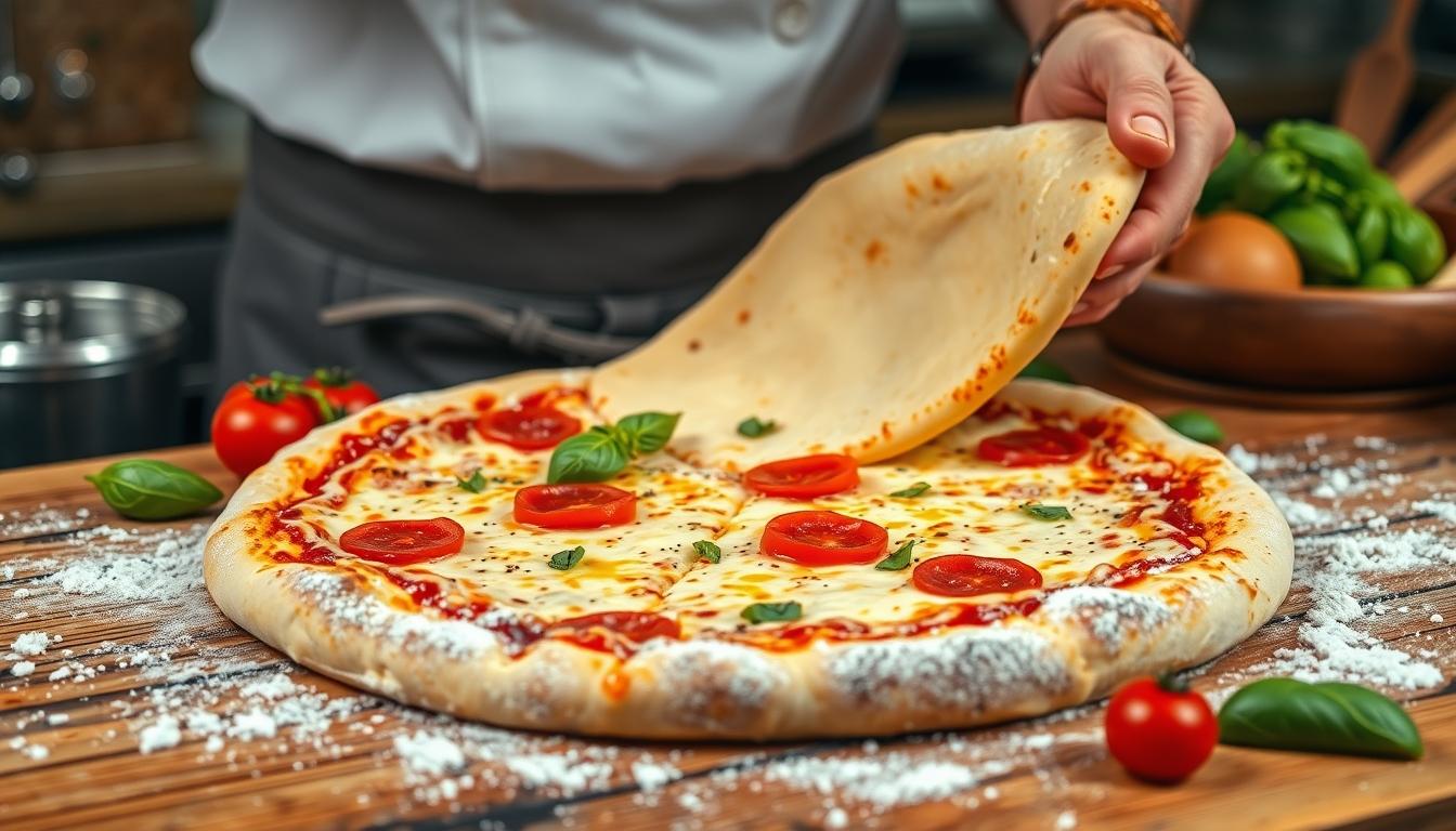 Quick weeknight dinner prepared in a home kitchen